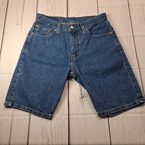 Mens 505 Levi's Denim Jean Shorts Waist Size 30
